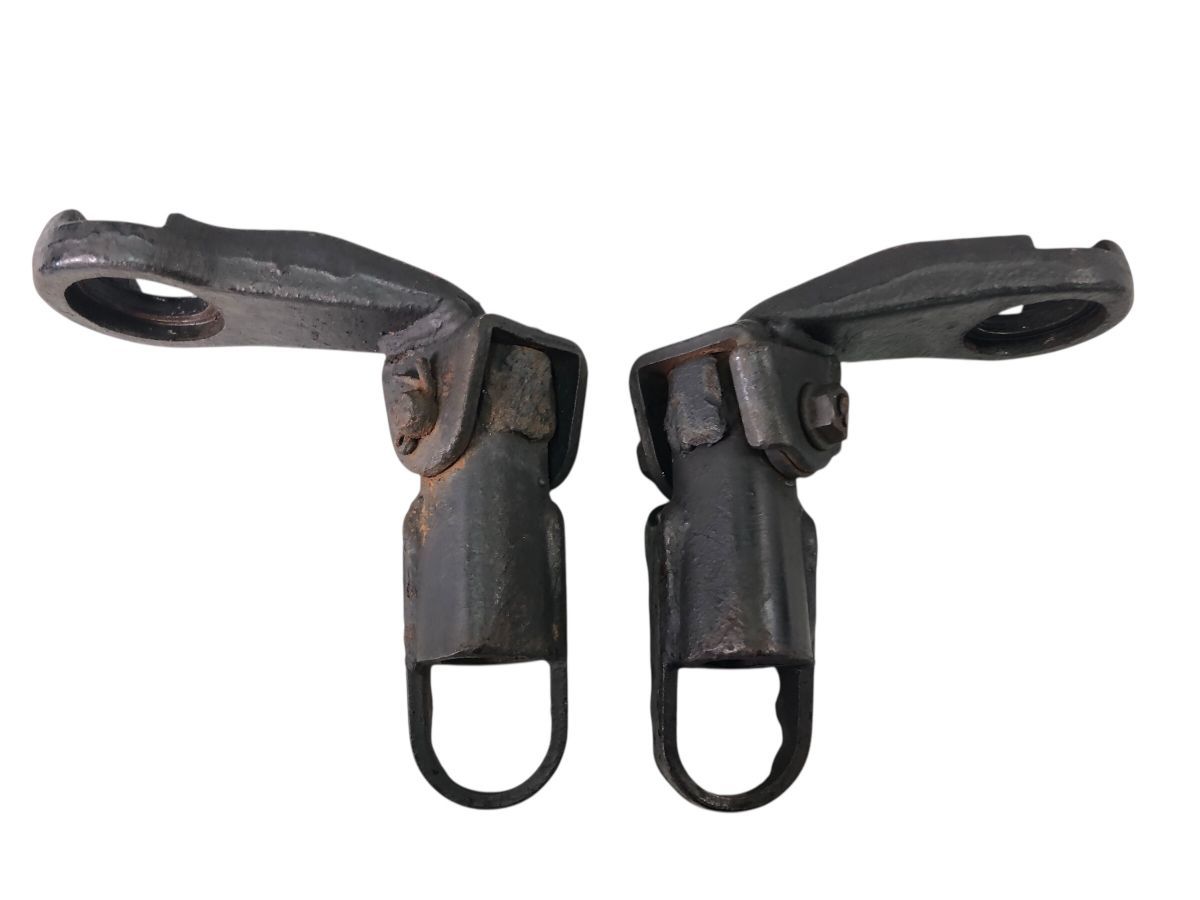 Kawasaki KL250R KLR250 KL250D ステップ 左右 品 曲り無し 交換 補修 流用にも 2775-M6685