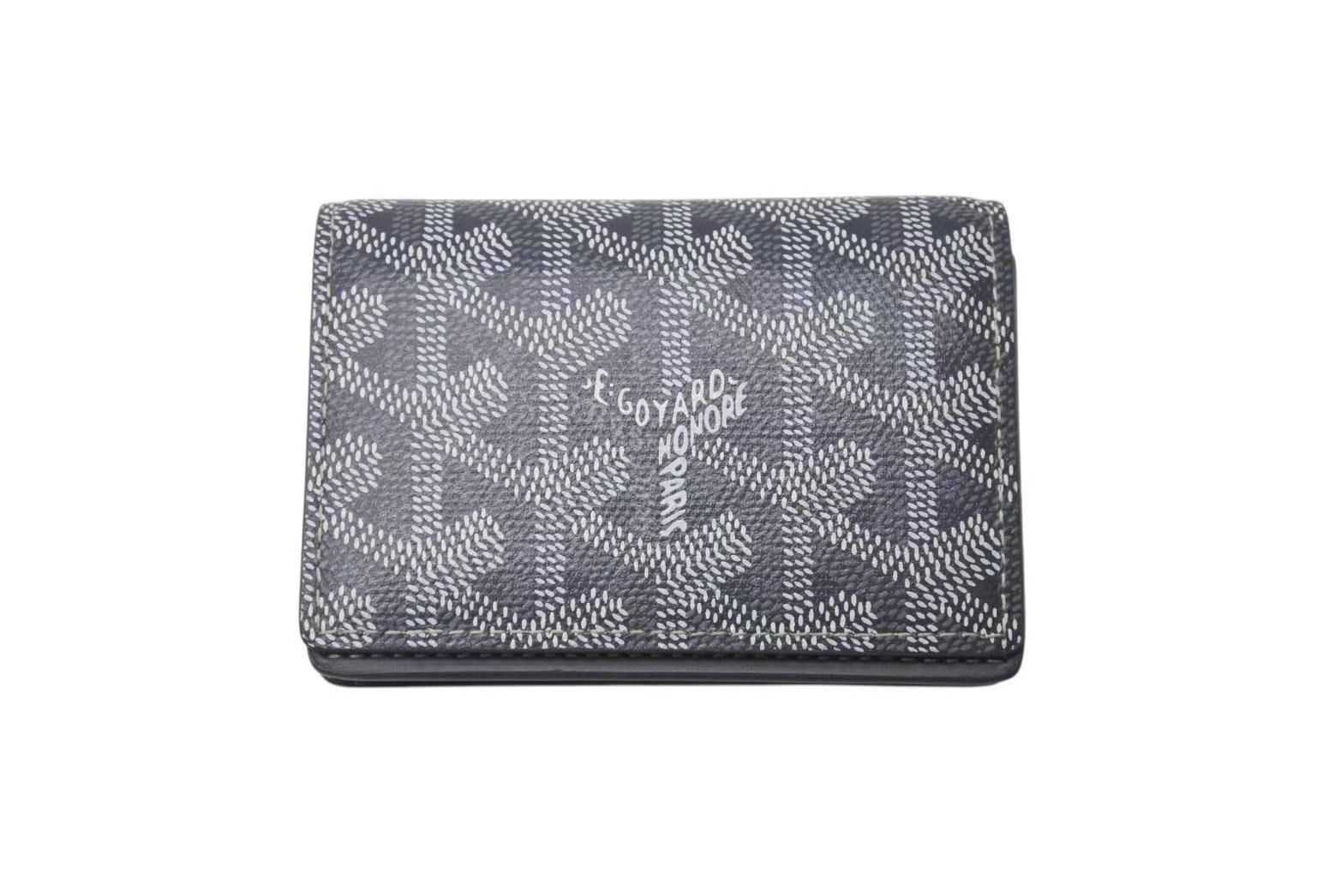 GOYARD ゴヤール名刺入れ　マルゼルブカードケース　グレー GOYARD ゴヤール名刺入れ マルゼルブカードケース グレー GOYARD