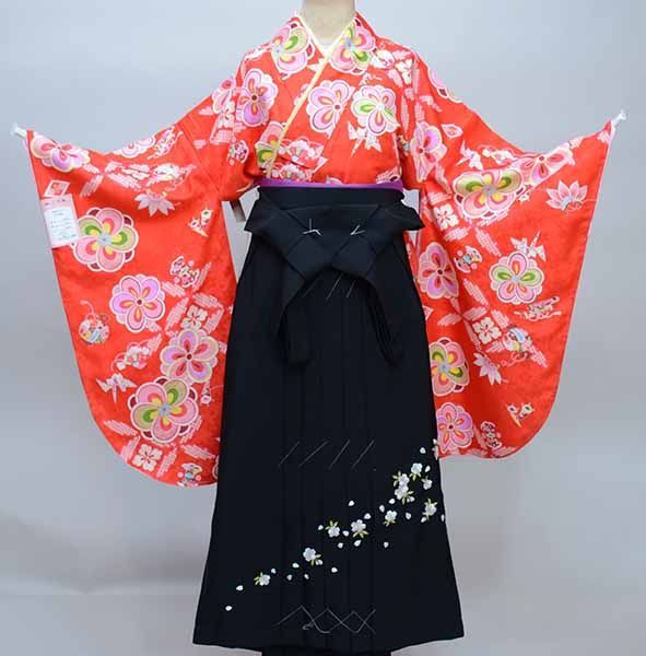 日本公式着物袴セット ジュニア用へ直し 135cm～150cm 豪華絢爛 NO28949 着物・浴衣・和小物