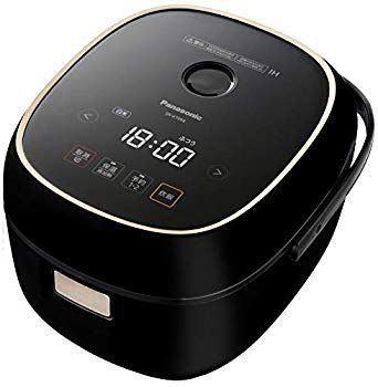 パナソニック 炊飯器 3.5合 ひとり暮らし IH式 ブラック SR