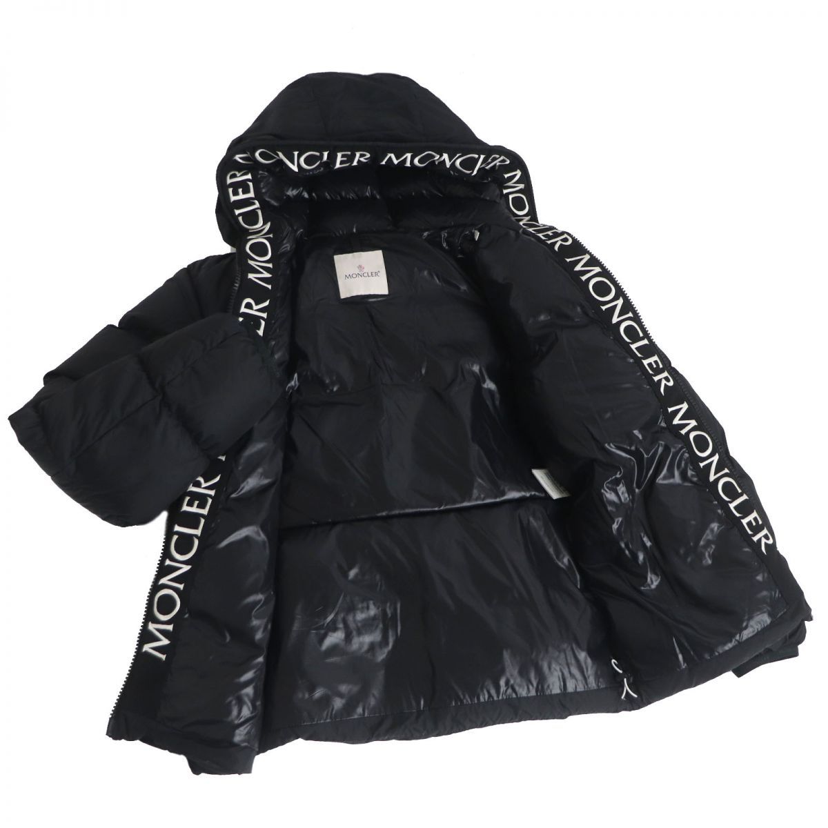 美品□21-22AW MONCLER/モンクレール ロゴ刺繍デザイン MONTCLA