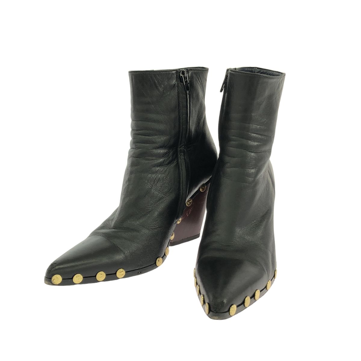 CELINE セリーヌ by Phoebe Philo 16SS ポインテッドトゥ スタッズ 