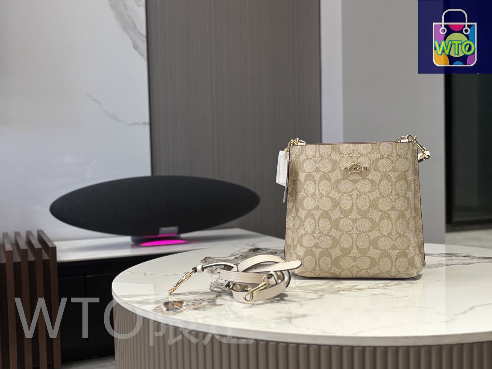 ウィムガゼット CATARZI ストローショルダーバッグ Whim Gazette