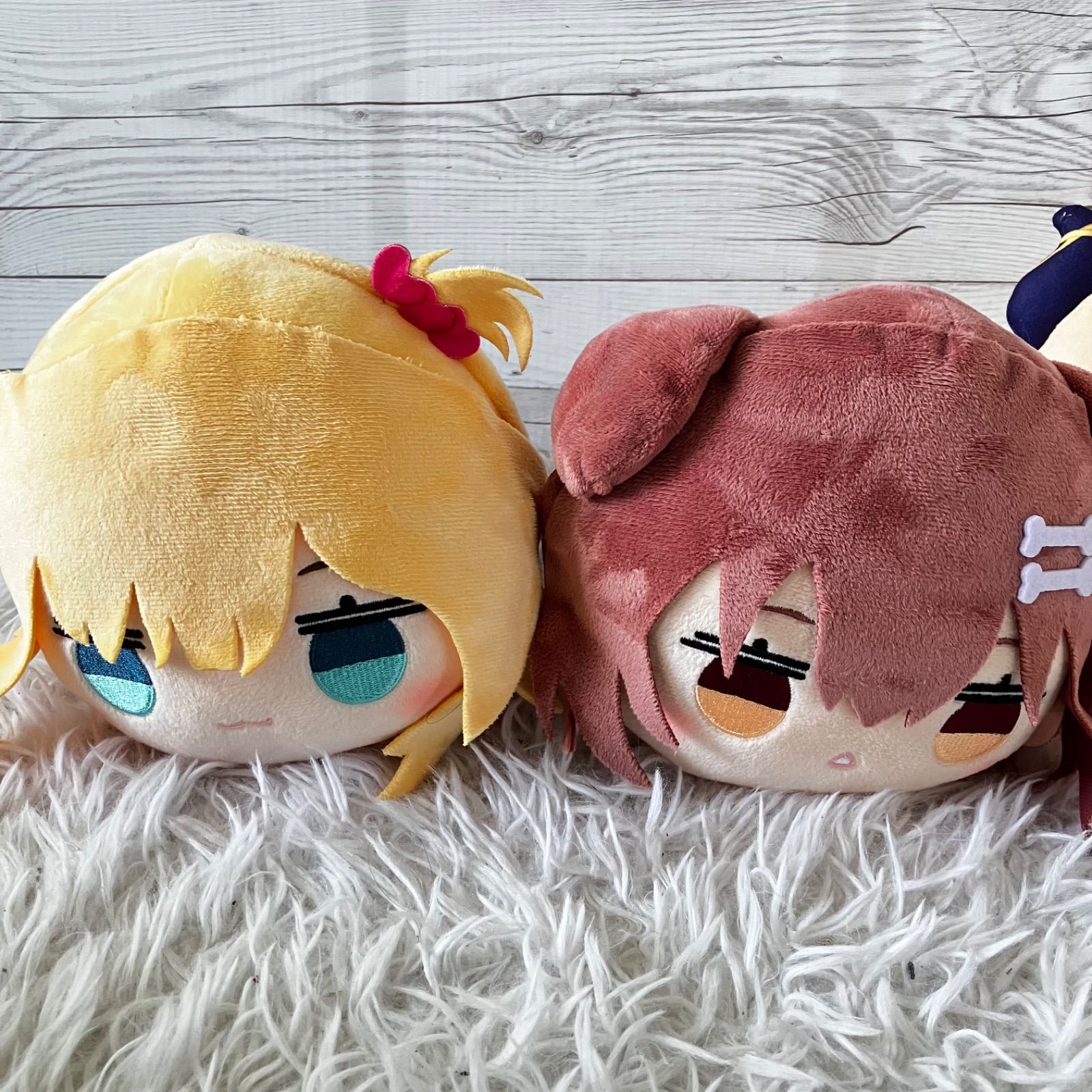 ホロライブ 赤井はあと 猫又おかゆ パペットぬいぐるみ　全2種×3セット ホロライブ 赤井はあと 猫又おかゆ パペットぬいぐるみ 2種