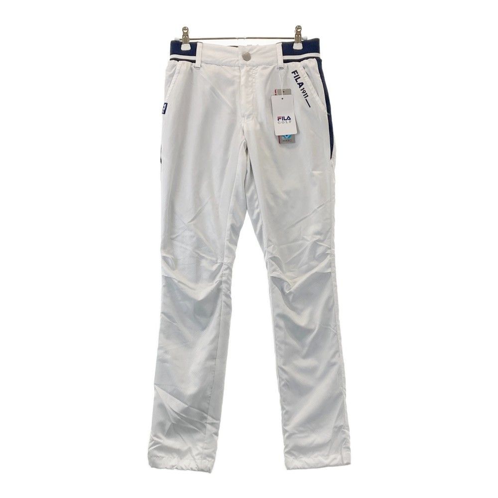 サイズ：S FILA GOLF フィラゴルフ  裏地付パンツ チェック柄 ホワイト系 [240101381548] ゴルフウェア レディース ストスト