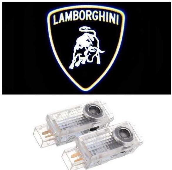 Lamborghini LED HD ロゴ プロジェクター カーテシランプ ガヤルド