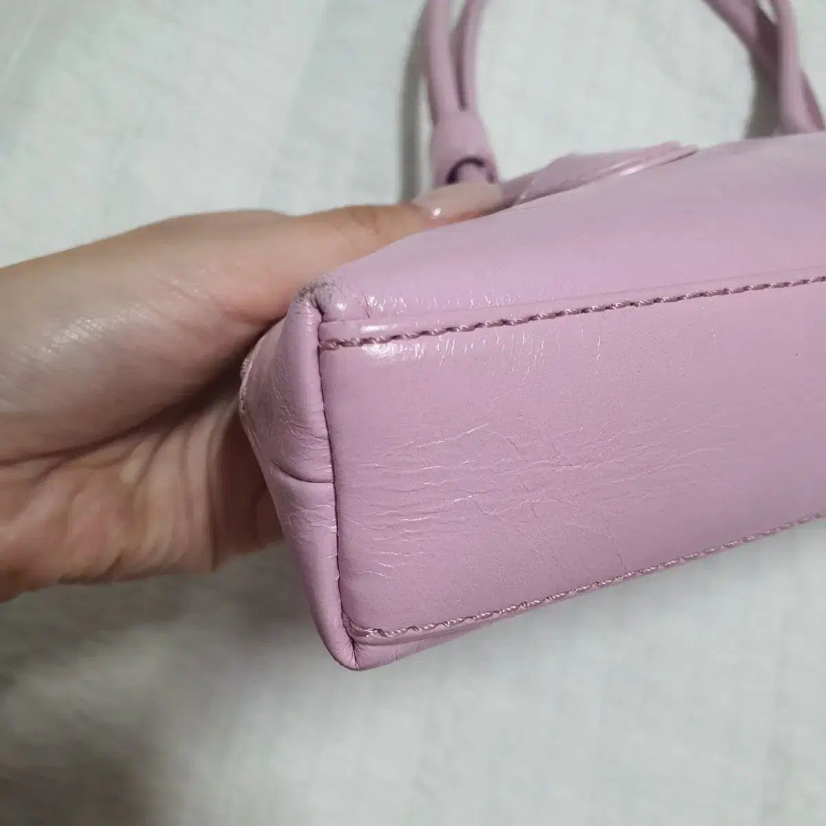 ★MARGESHERWOOD★ ピンク Bessette ショルダーバッグ MARGESHERWOOD BESSETTE ショルダー バッグ ピンク 中古品