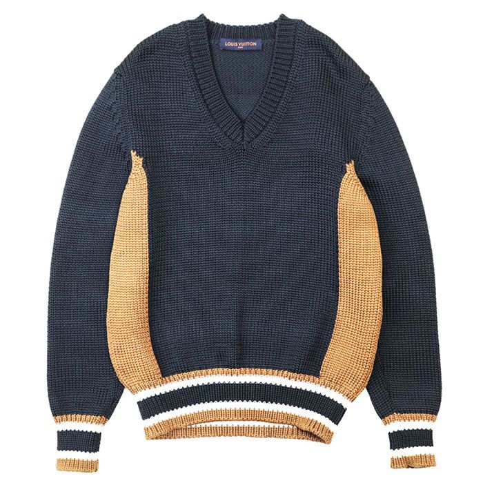 【新品・未使用】LOUIS VUITTON ルイヴィトン　長袖ニット LOUIS VUITTON - LOUIS VUITTON ルイヴィトン ニット・セーター