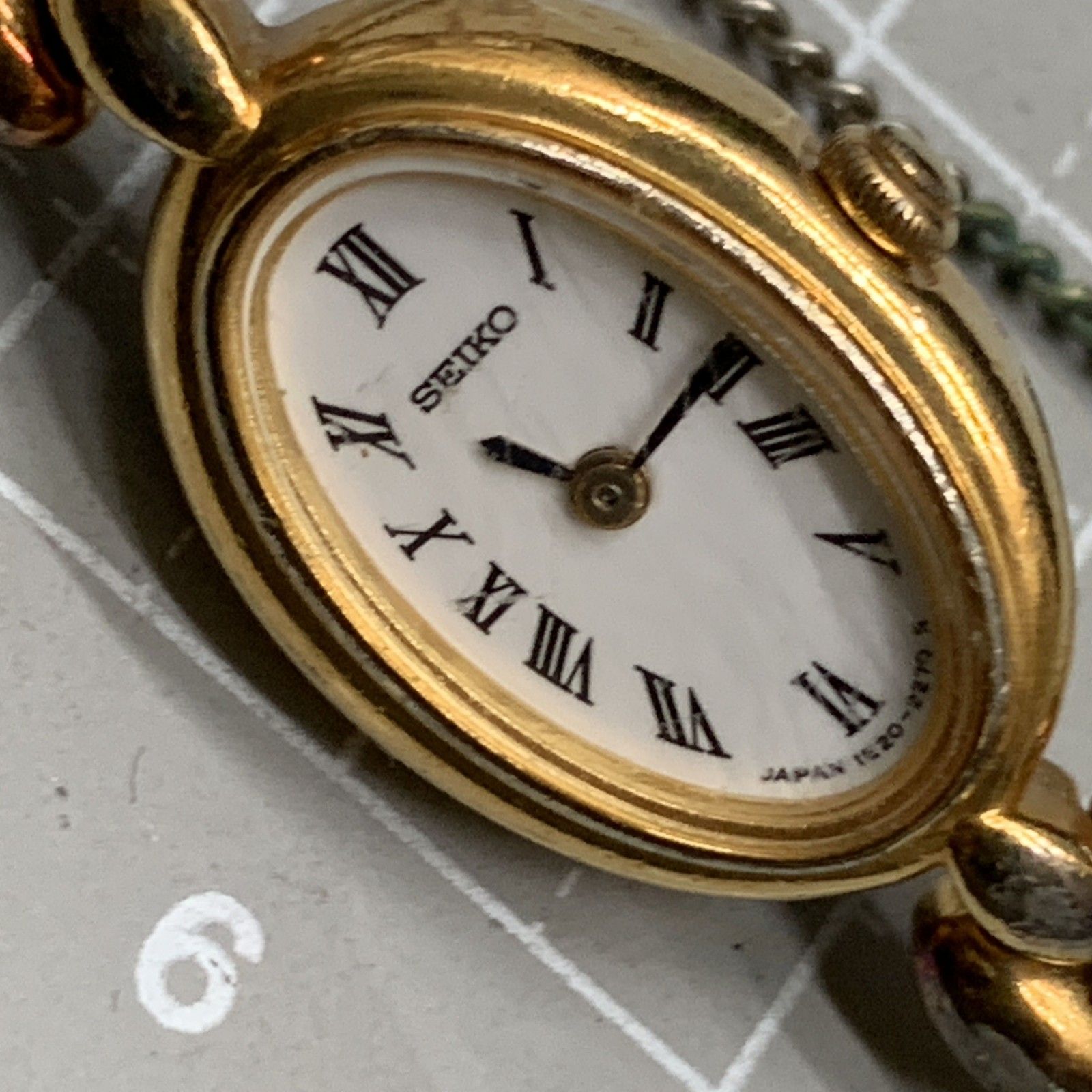N343 不動 SEIKO TISSE セイコー ティセ レディース 腕時計 1E20-6340