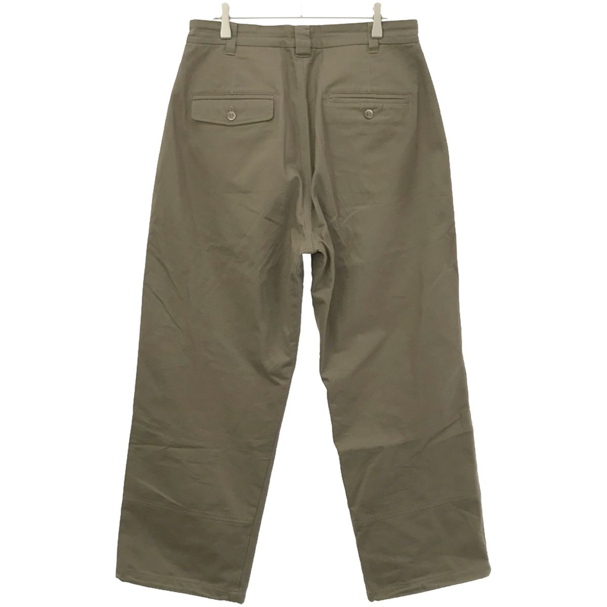 rajabrooke ラジャブルック BASIK CHINO PANTS 2 モールスキンベーシックチノパンツ カーキブラウン系 M - メルカリ