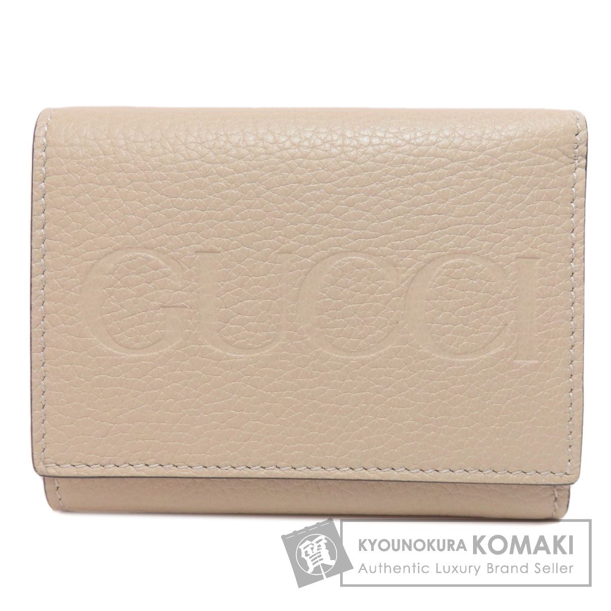 GUCCI グッチ 731694 ロゴ 二つ折り財布（小銭入れあり） レザー