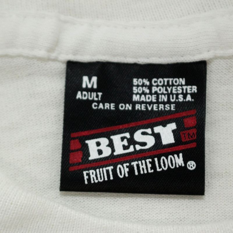 90s BANANA REPUBLIC デニムシャツ 旧タグ XL相当 A282 90s USA製 vintage タズマニアン・デビル Tasmanian Devil Fruit