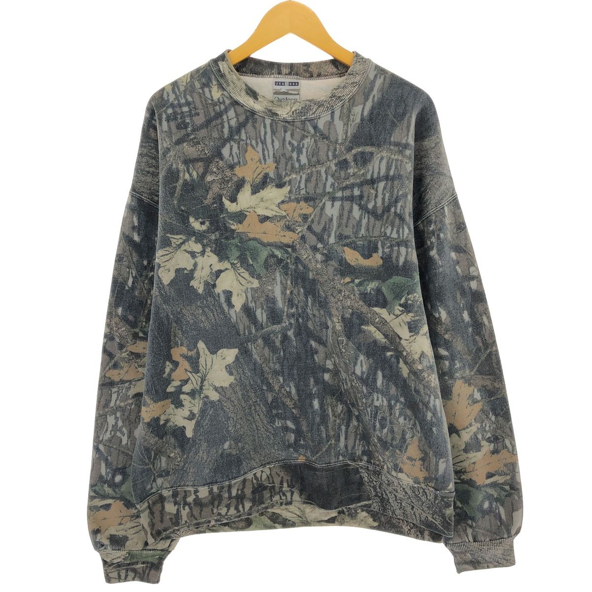 古着 90年代 ジャージーズ Jerzees OUTDOORS 迷彩柄 リアル