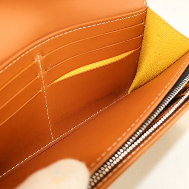 ゴヤール GOYARD 長財布ニ折小銭入付き メンズ GO80366 ロング