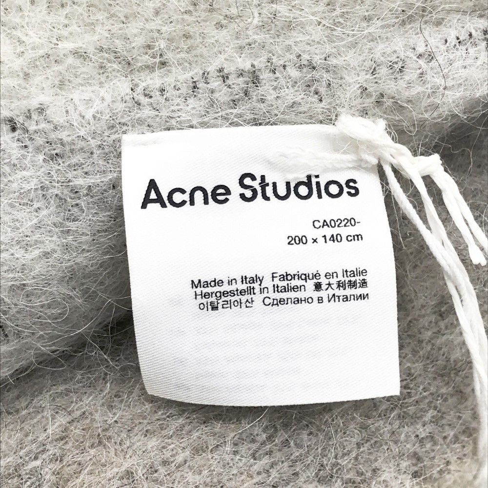 ACNE studios アクネストゥディオズ ブランケット ストール モヘア混