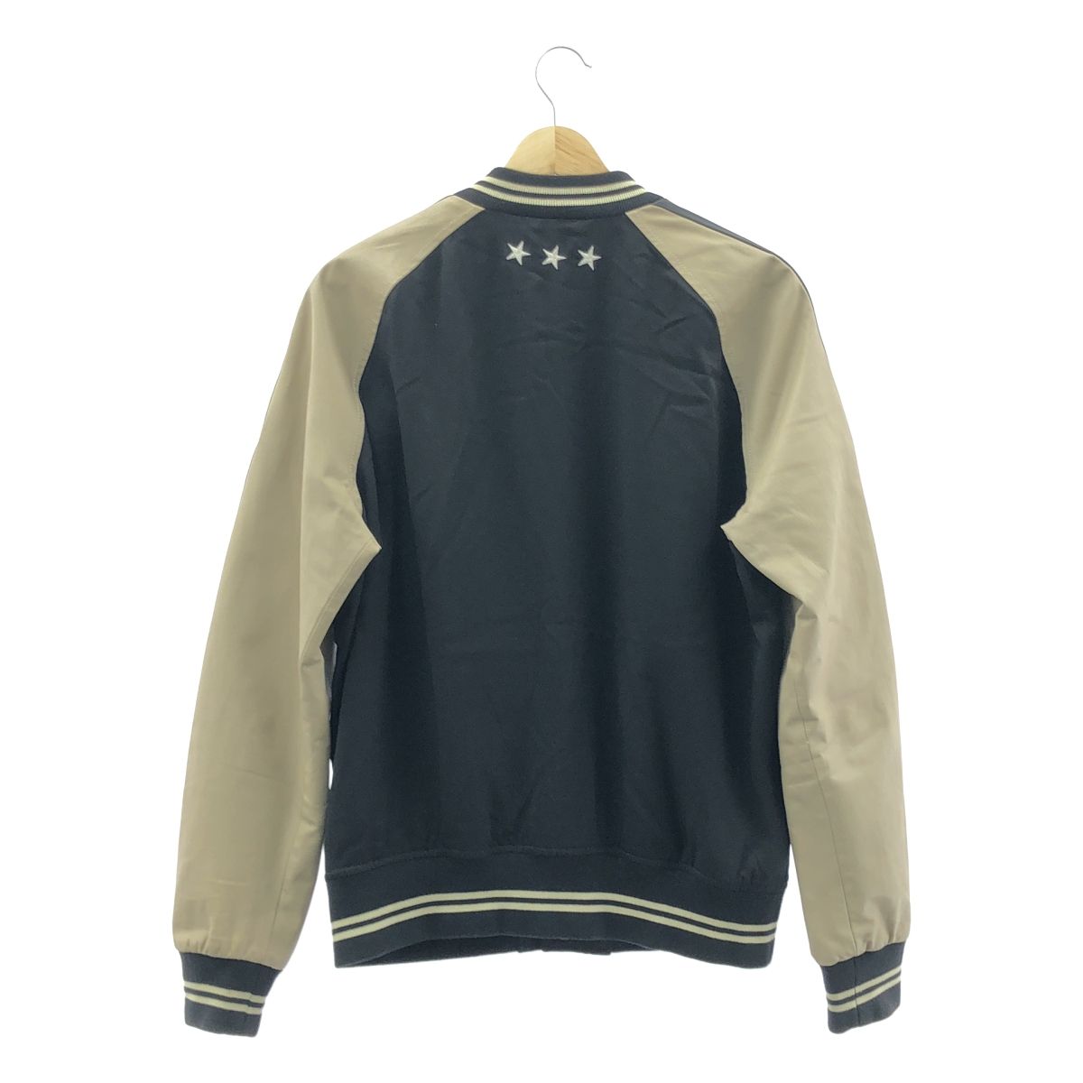 美品】 DIESEL / ディーゼル | レザースリーブ スタジャン ブルゾン 