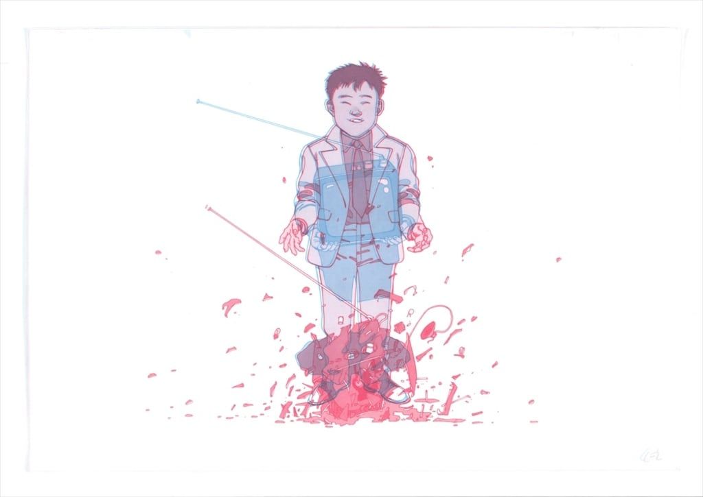大友克洋GENGA展 販売用 大友克洋 you B2ポスター