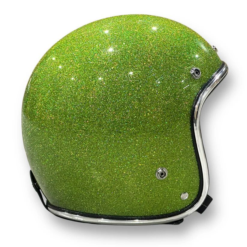 【超目玉枠】 GLITTER グリッターヘルメット グリーン 緑 GREEN HELMET 3/4 アクセサリー