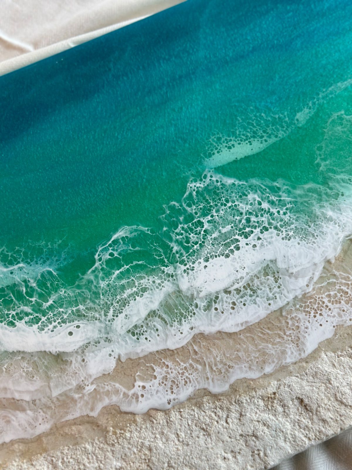 レジンアート 海 海アート オーシャンアート インテリアパネル 沖縄