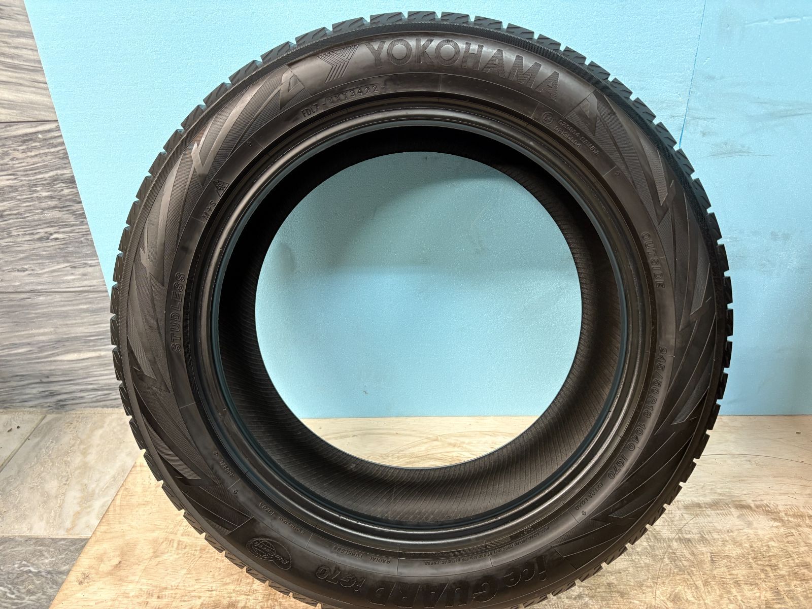 245|50|R18 iG70 スタッドレス Yokohama iceGUARDiG70 18インチ 4本セット R18No5