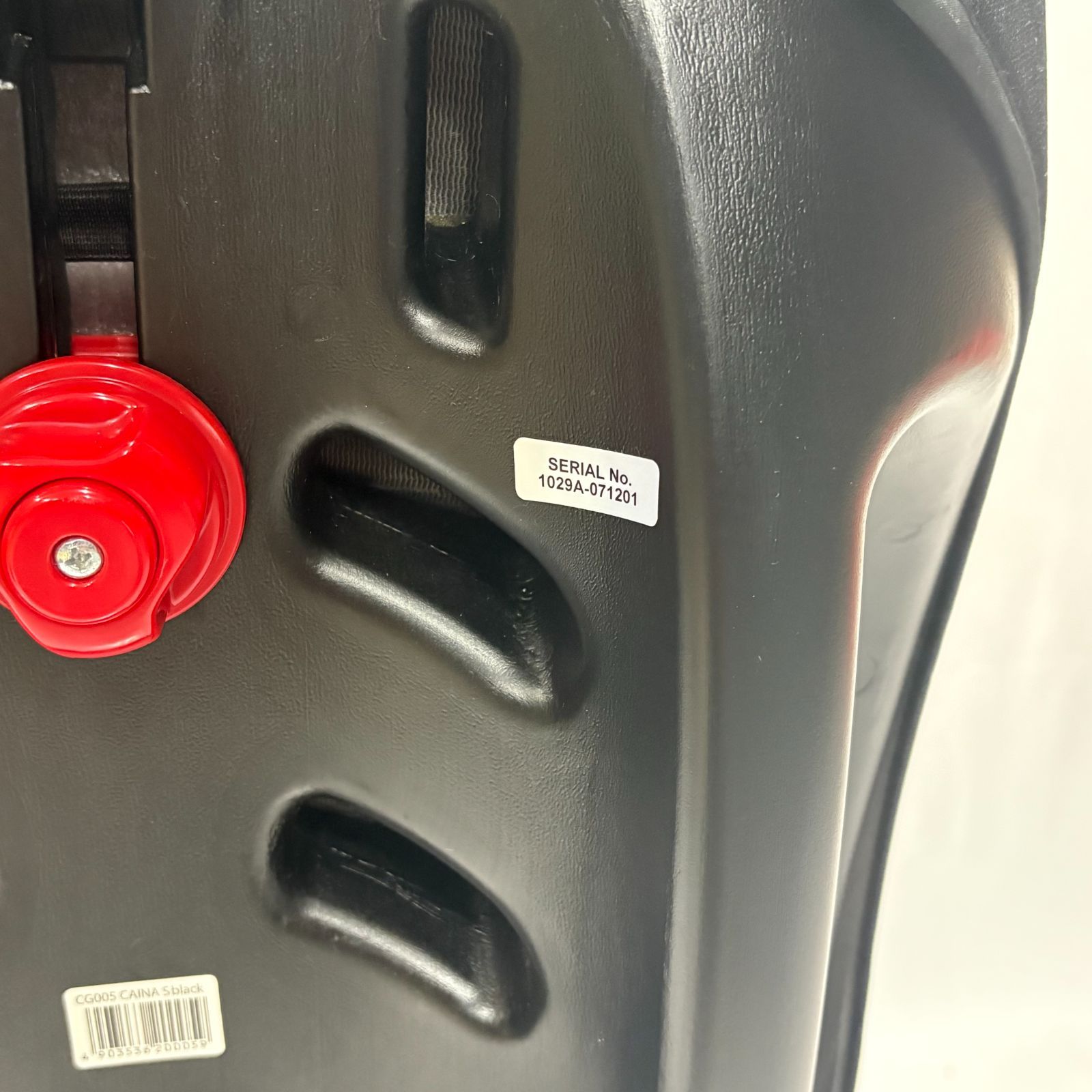  LEAMAN カイナS ブラック チャイルドシート リーマン 黒 車用チャイルドシート チャイルドシート