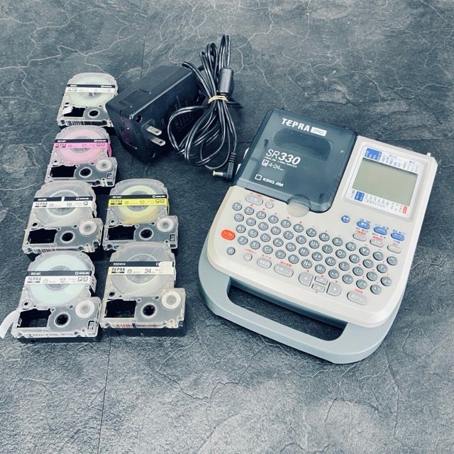 【新品未使用未開封】TEPRA PRO（テプラ プロ）SR330 キングジム キング ジム TEPRA PRO テプラ プロ SR330 綺麗 オマケ付き キングジム