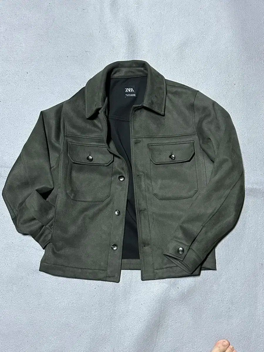 ZARA ザラ スエード シャツ ジャケット s