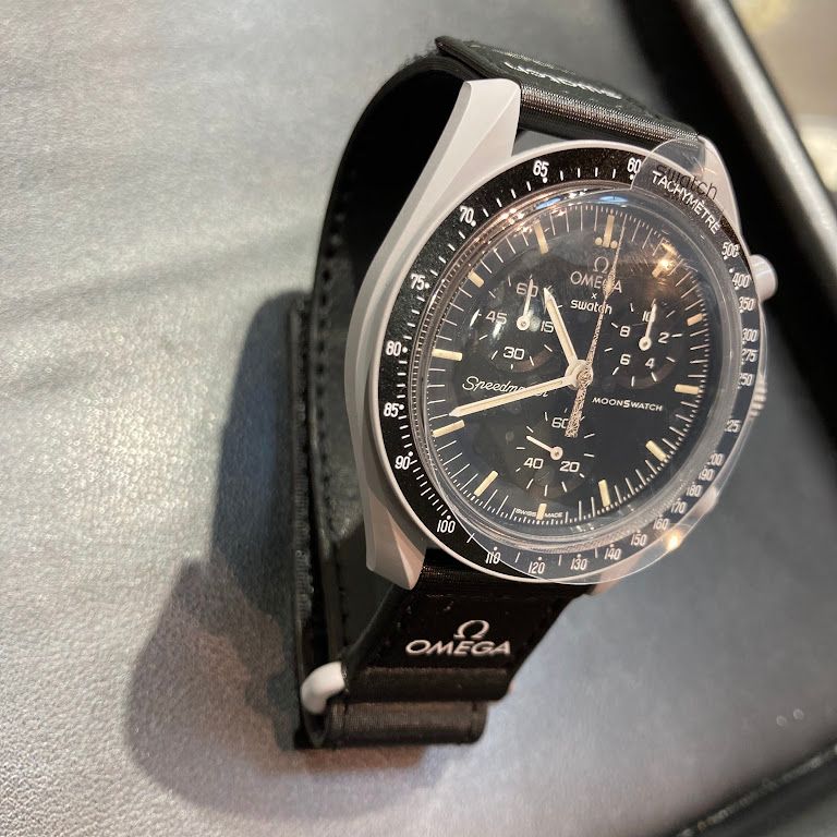 ◇ オメガ × スウォッチ OMEGA SWATCH バイオセラミックムーン