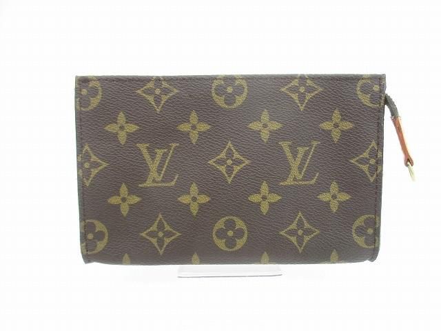 ルイヴィトン LOUIS VUITTON バケット 付属ポーチ モノグラム ブラウン レディース