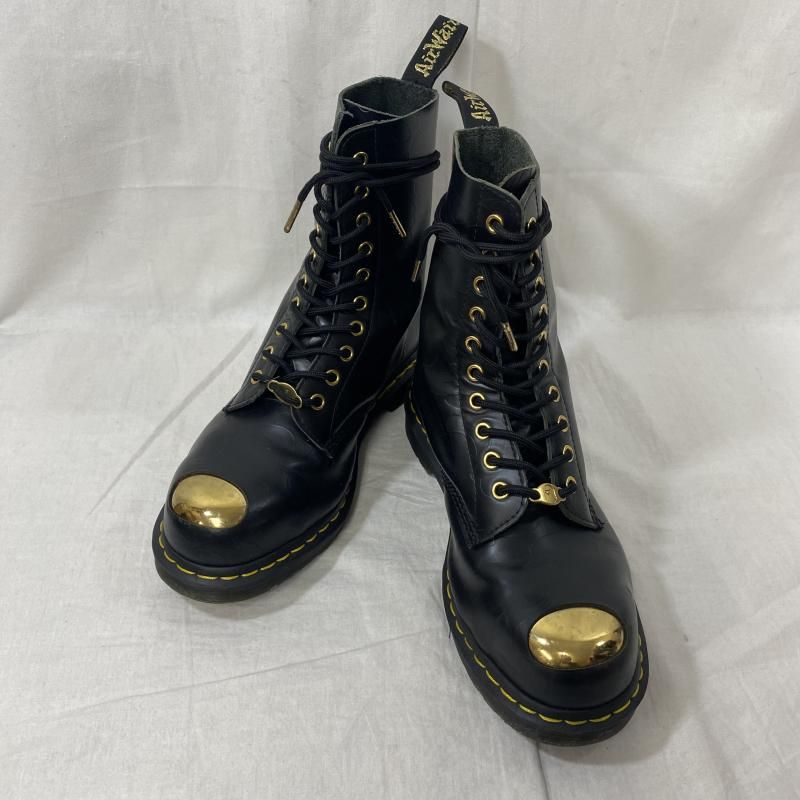 A BATHING APE アベイシングエイプ ブーツ エンジニアブーツ Dr.Martens × BAPE BY A BATHING APE ABC 10 HOLE STEEL TOE CAP SHOES 1490 UK7/26cm
