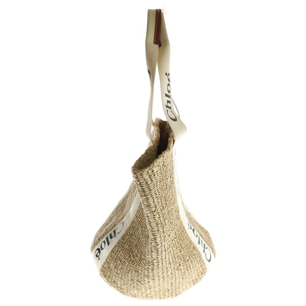 Chloe (クロエ) Mifukoコラボ ウッディ ラージ バスケット トート