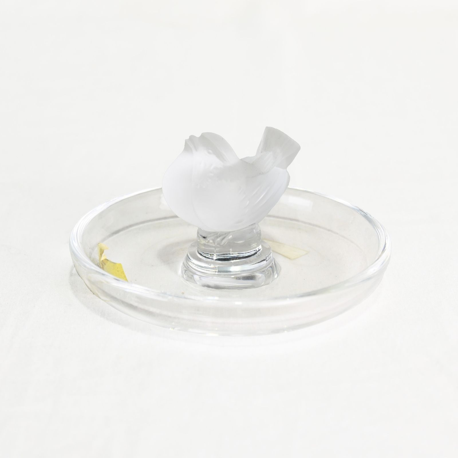 ○ ラリック アクセサリートレイ Lalique Sparrow Ring Tray