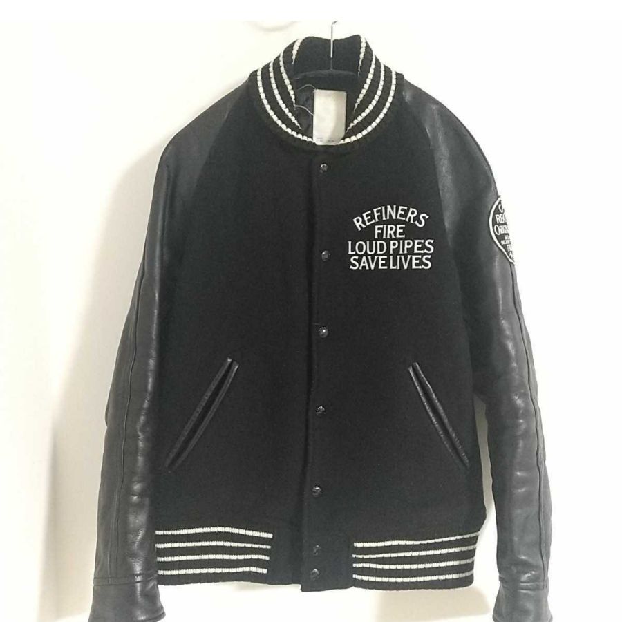 クーティー　スタジャン　レザー　 XL ワコマリア　キャリー　ラディアル クーティースタジャン XLレザーラディアルキャリーワコマリア