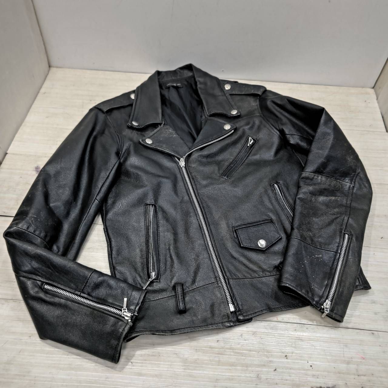 S79319 ライダースジャケット SHIMOKITAZAWA RINGO Sサイズ シモ