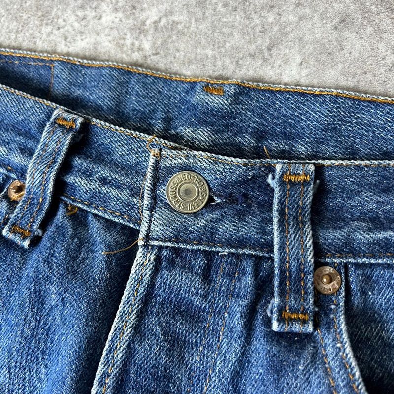 80s Levi's 501 リーバイス　ビンテージストレートジーンズ　USA製 Levi's(リーバイス) / 501/80s/89年製造/USA製/ボタン裏520