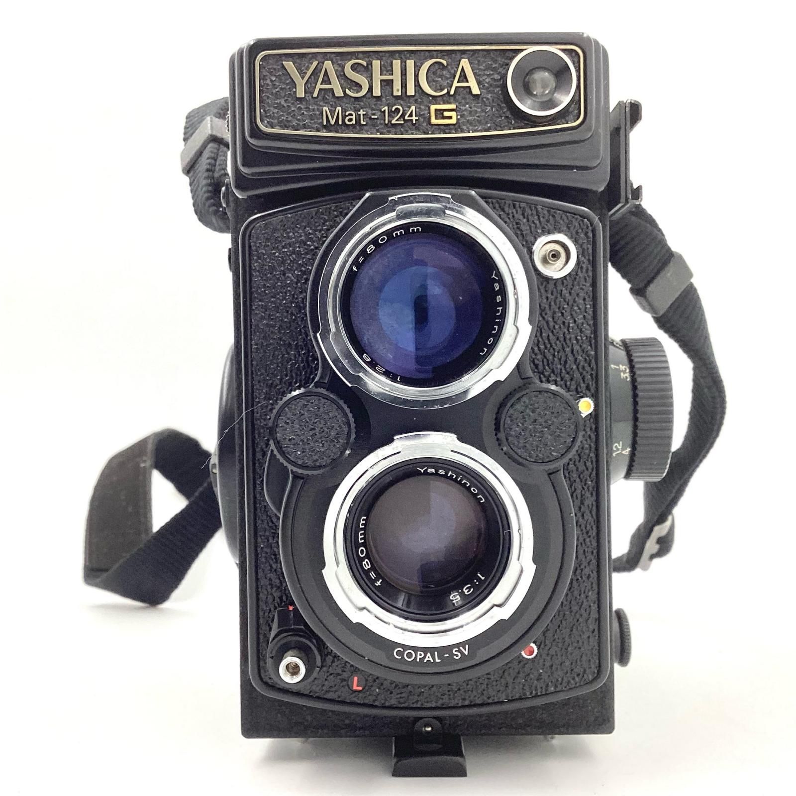 最速発送 YASHICA ヤシカ 二眼レフカメラ Mat-124 G フィルムカメラ 難有