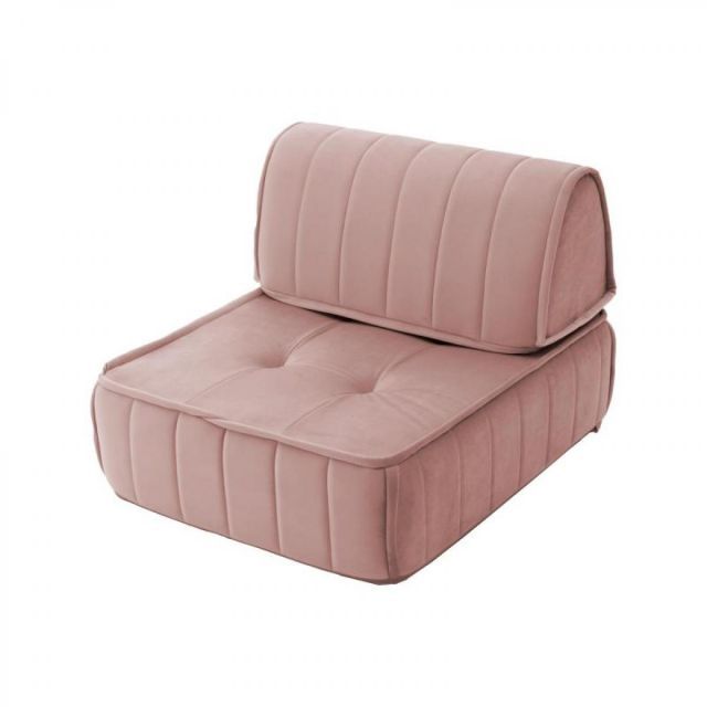 セルタン マルチクッションソファ セット ベロア生地 日本製 スモーキーピンク A1148a-c-721PIK+A1149a-b-721PIK