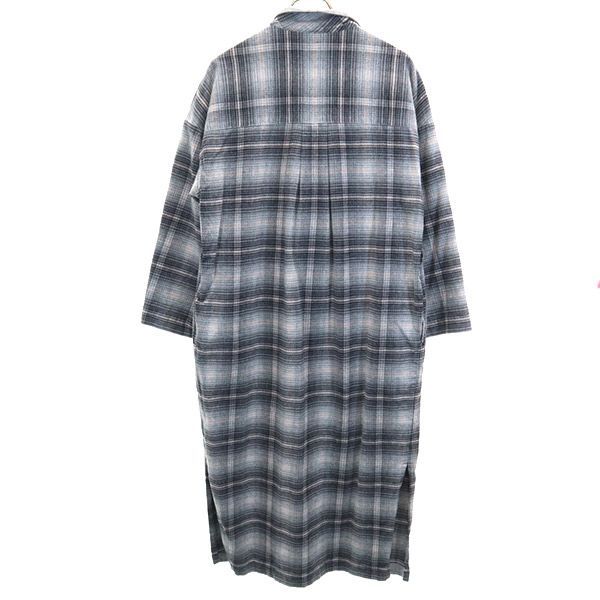 PENDLETON チェック柄ウール混紡ロングコート 80年代頃 dc17b30da92ee9fe9d7cf04f863882