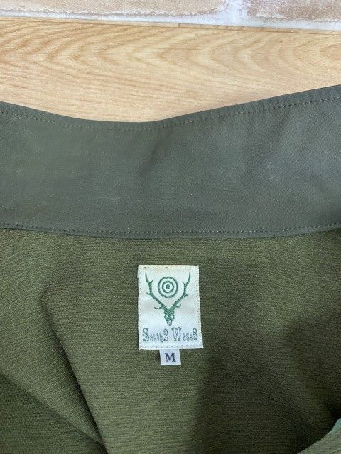 【中古】 日本製 SOUTH2 WEST8 ｻｳｽ2 ｳｴｽﾄ8 ﾍﾞｽﾄ 刺繍 ﾁﾛﾘｱﾝ ﾒｯｼｭ S2W8 NEPENTHES ｶｰｷ M 33828070