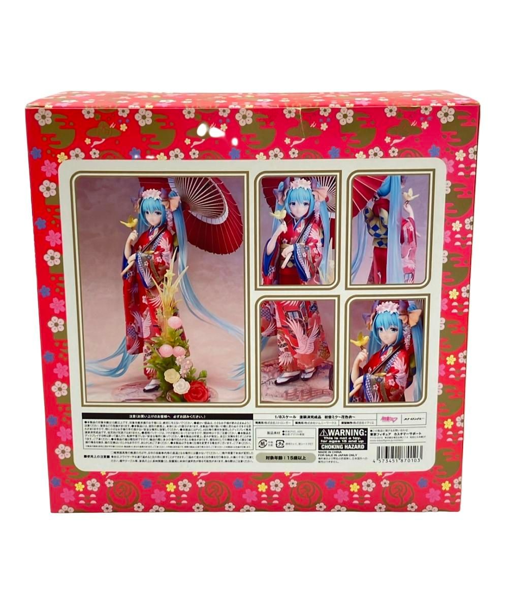 美品 ストロンガー フィギュア ショップ 初音ミク〜花色衣〜 1/8