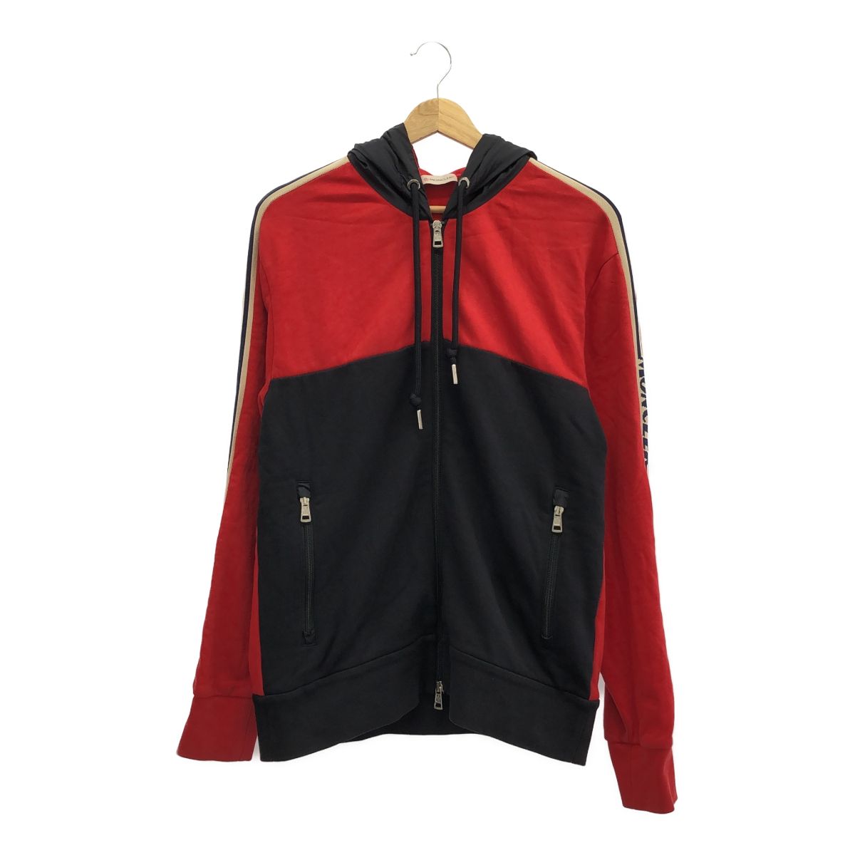 MONCLER モンクレール バイカラー スウェット ジップアップ