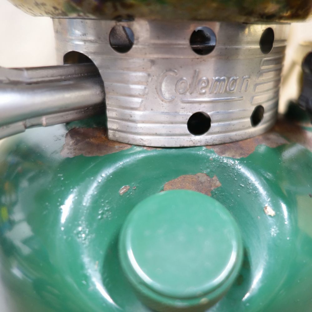 整備済み コールマン Coleman 502 シングル ストーブ 82年 ビンテージ バーナー ホワイトガソリン キャンプ アウトドア