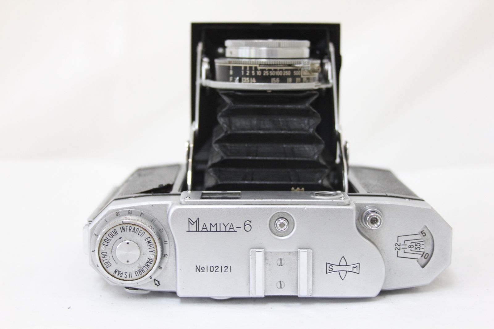 訳あり品】 マミヤ Mamiya-6 Zuiko セール F C 7.5cm F3.5 蛇腹カメラ
