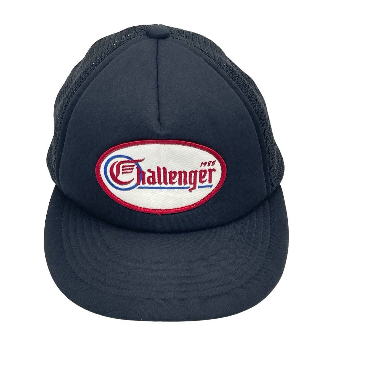 新品】CHALLENGER 22SS PATCH CAP BLACK チャレンジャー メッシュ