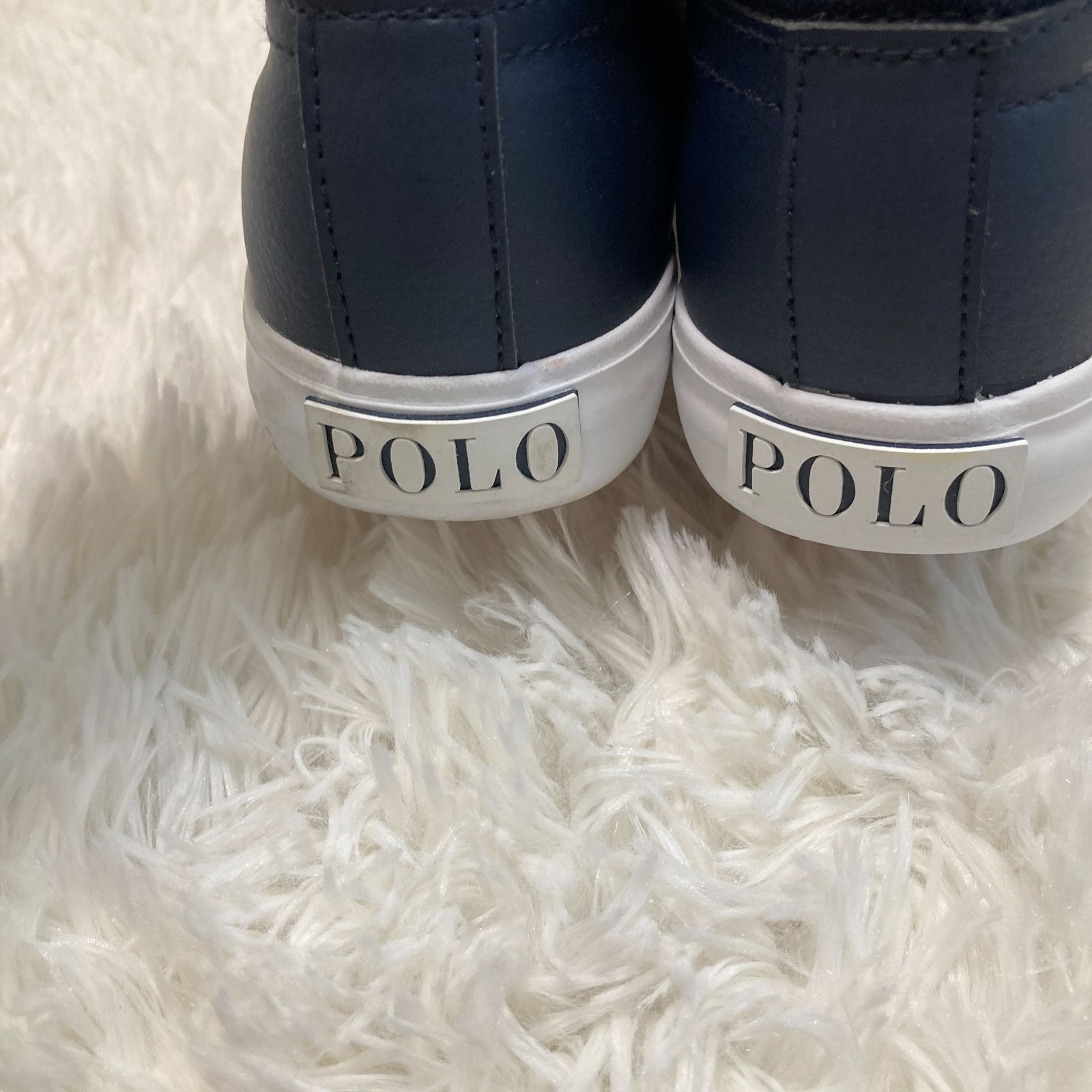 ポロ ラルフローレン POLO RALPH LAUREN ハイカット スニーカー ロゴ 