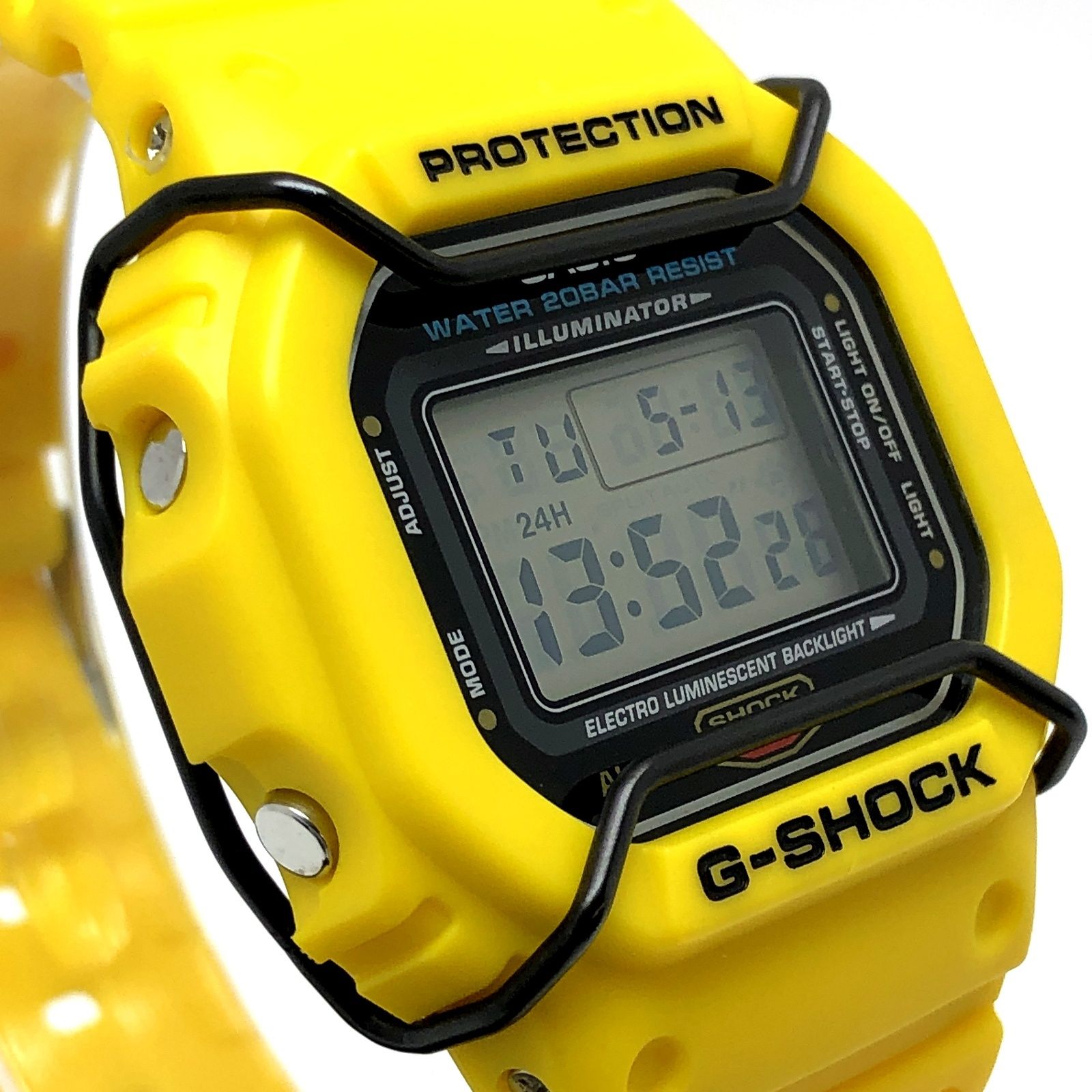 G-SHOCK ジーショック DW-5600P-1 プロテクター搭載 復刻 スピード