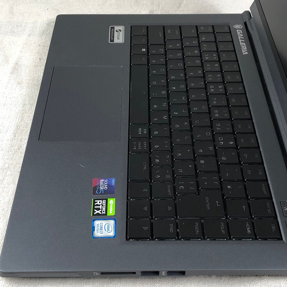 ◇ジャンク品・本体のみ◇ゲーミングノートPC パソコン GALLERIA 