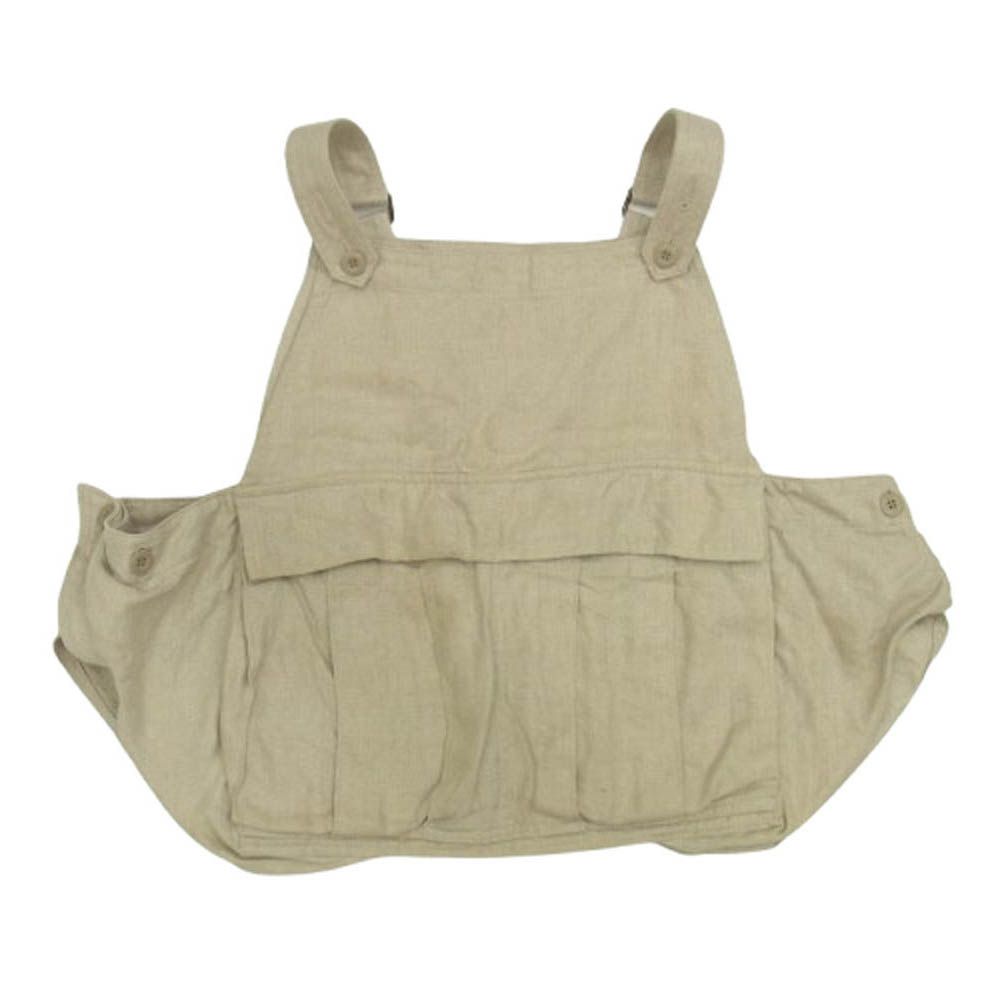 ブラウンバイツータックス BROWN by 2-tacs 20SS B23-V002 SEED IT VEST リネンベスト ベージュ系