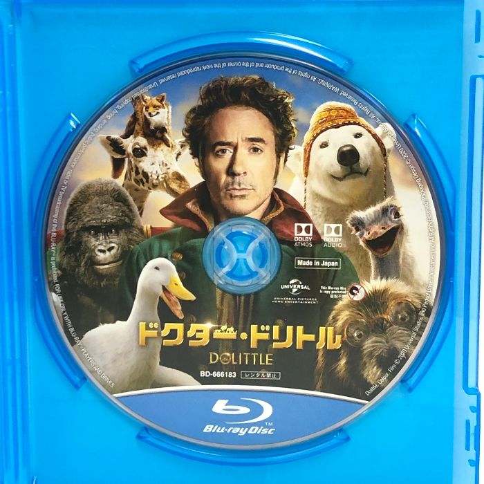 ドクター・ドリトル [Blu-ray] NBCユニバーサル・エンターテイメントジャパン ロバート・ダウニーJr. - メルカリ