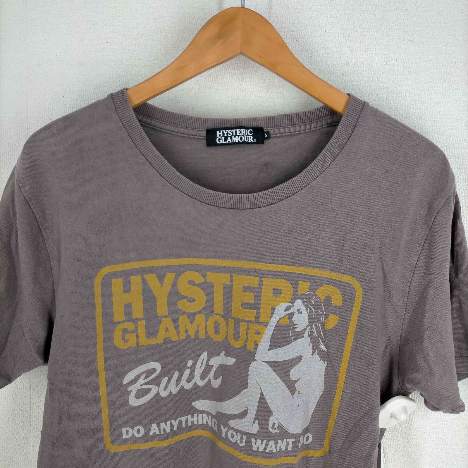 ヒステリックグラマー　ヒスガールプリントTシャツ ブラック　y2k ヒステリックグラマー ヒスガール ビッグプリント Tシャツ L
